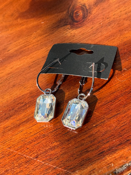 Susan Earrings White