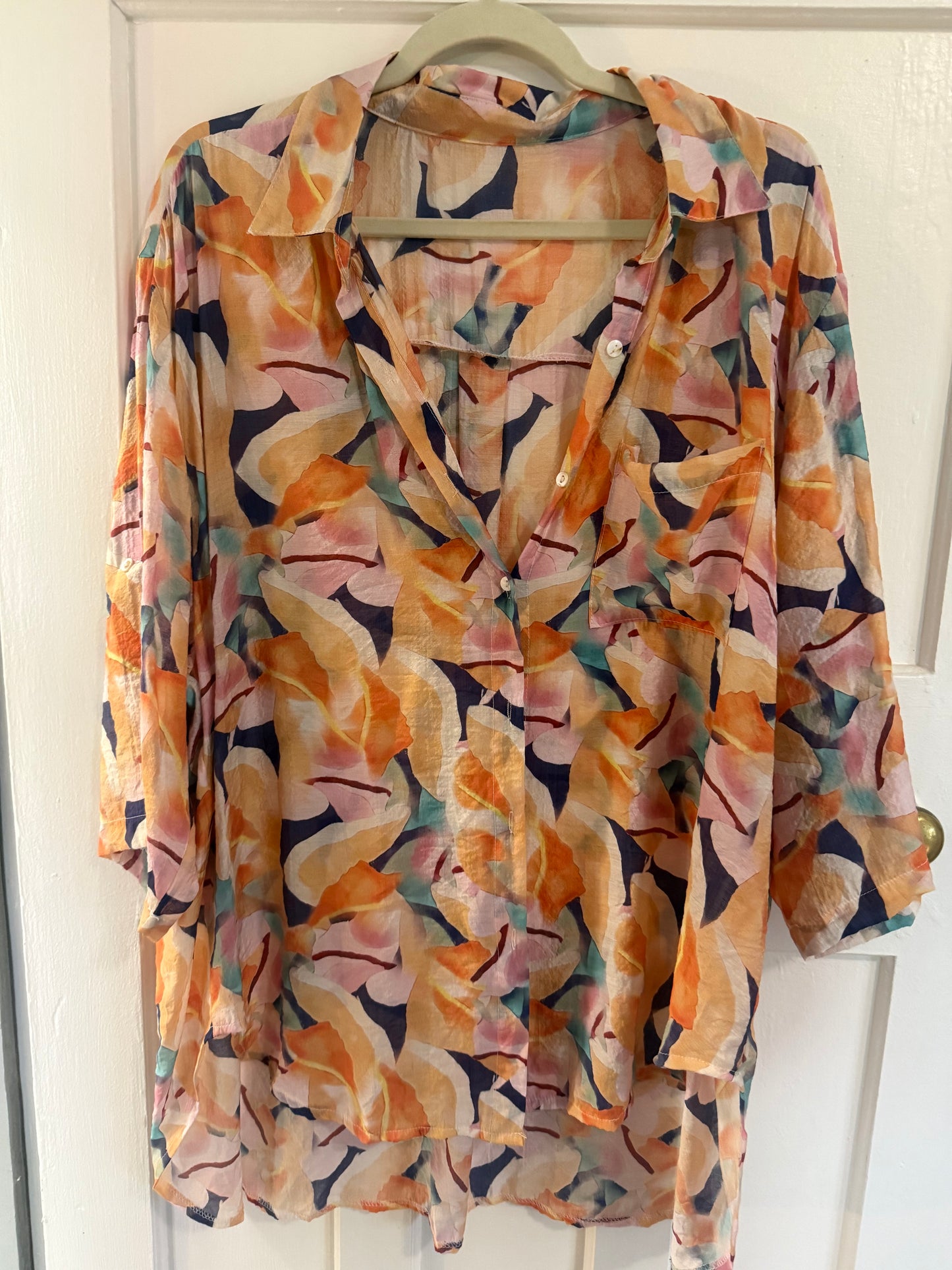 Printed Blouse Pastels