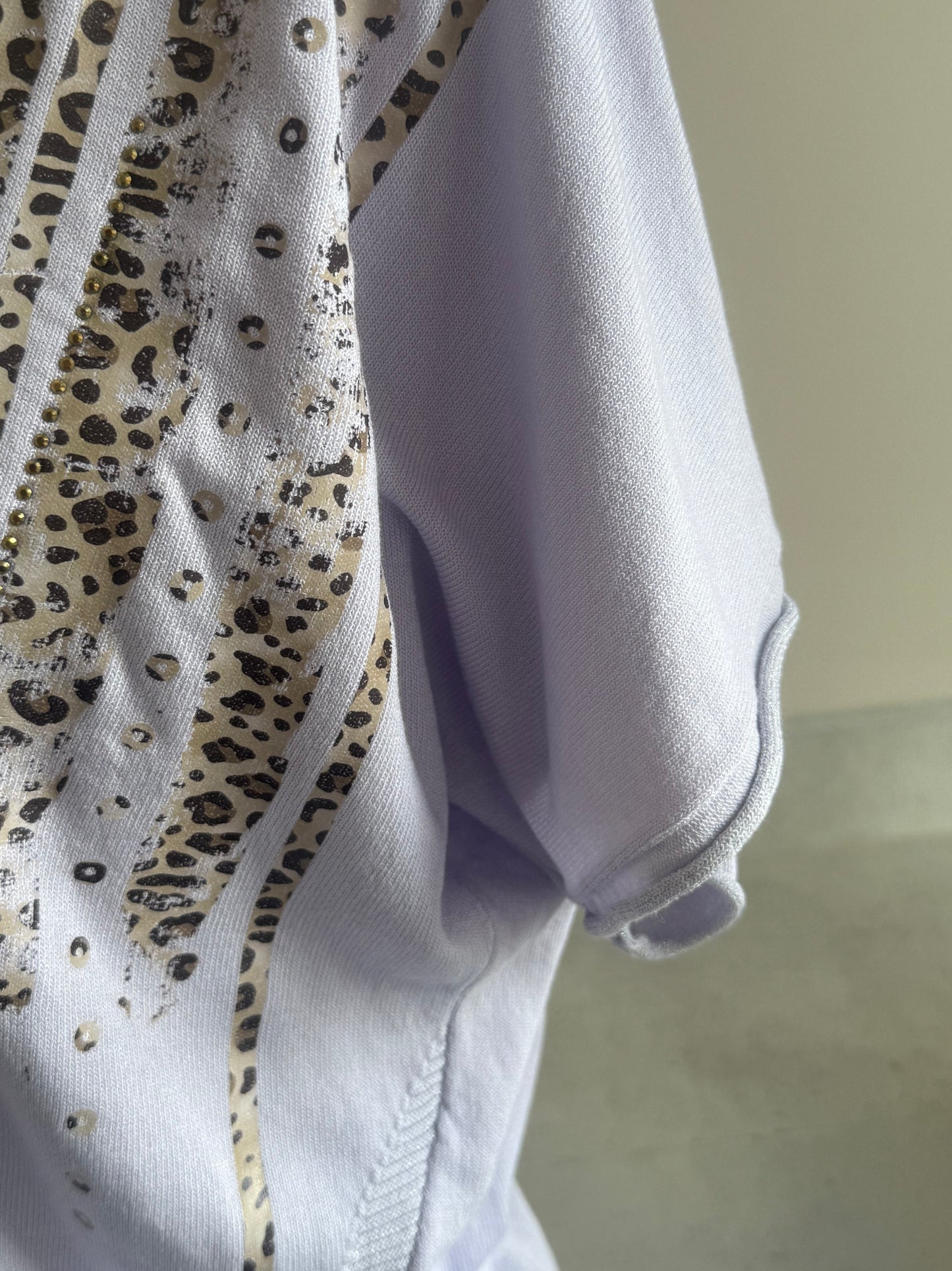 Foil Whisper Knit Lilac