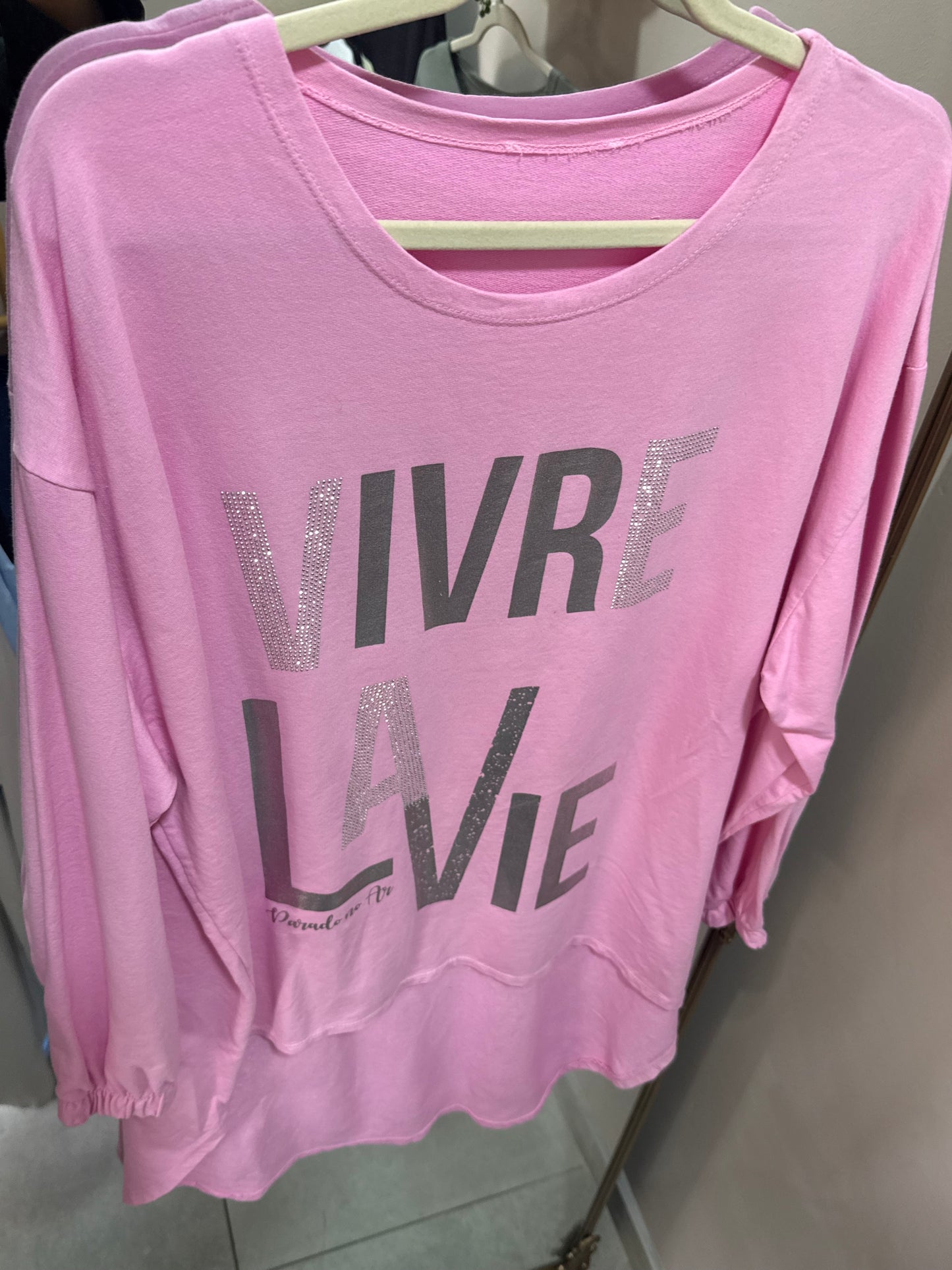 La Vie Blouse Pink