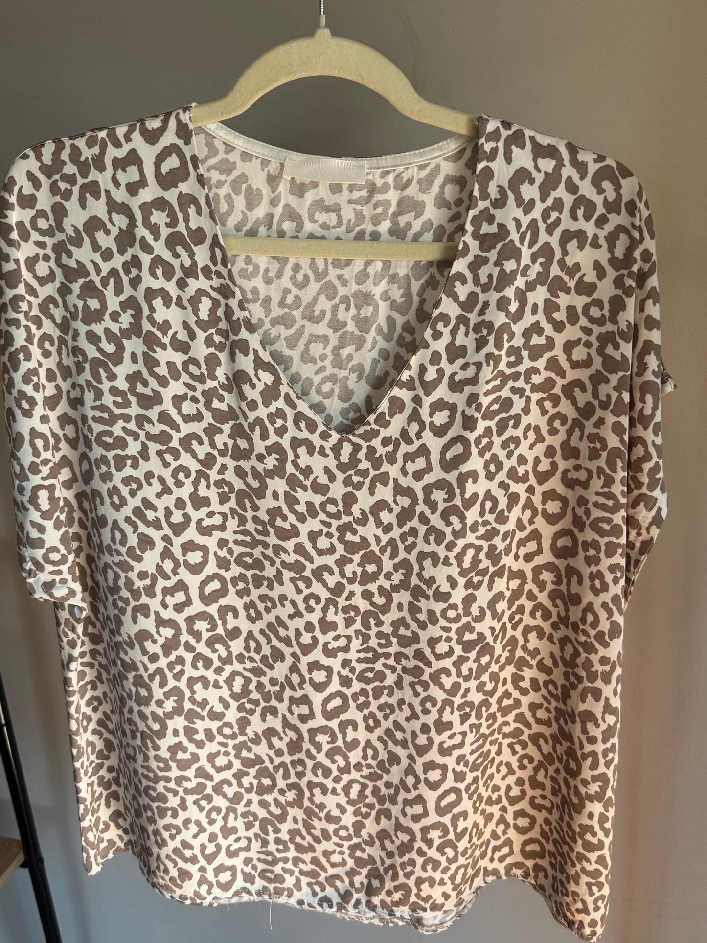 Nudey Leopard Blouse