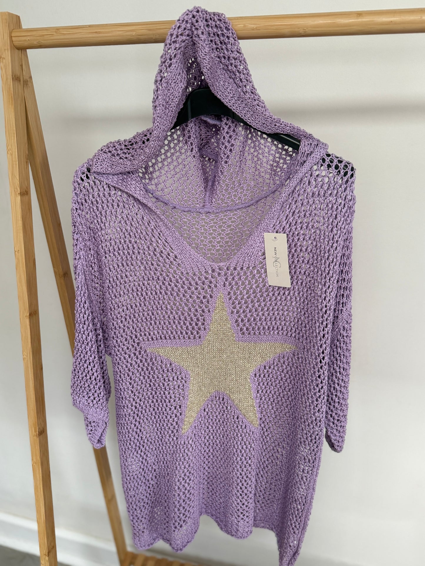 Knitted Stars Lilac
