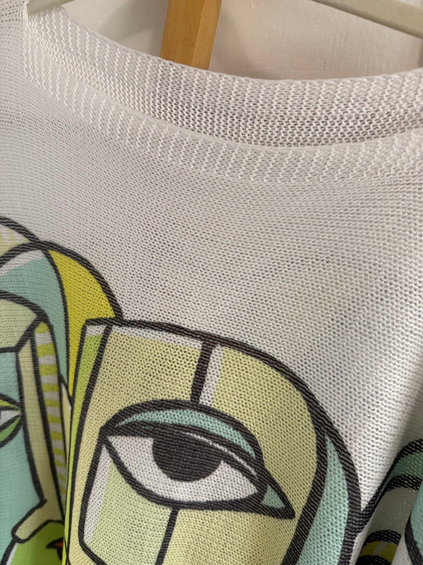 Picasso Knit Blouse