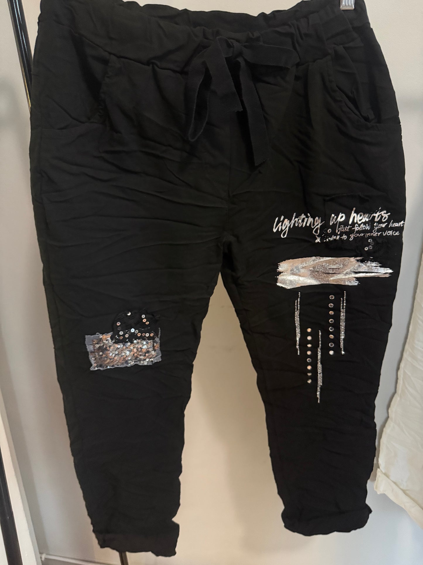 Lightning Pants Black