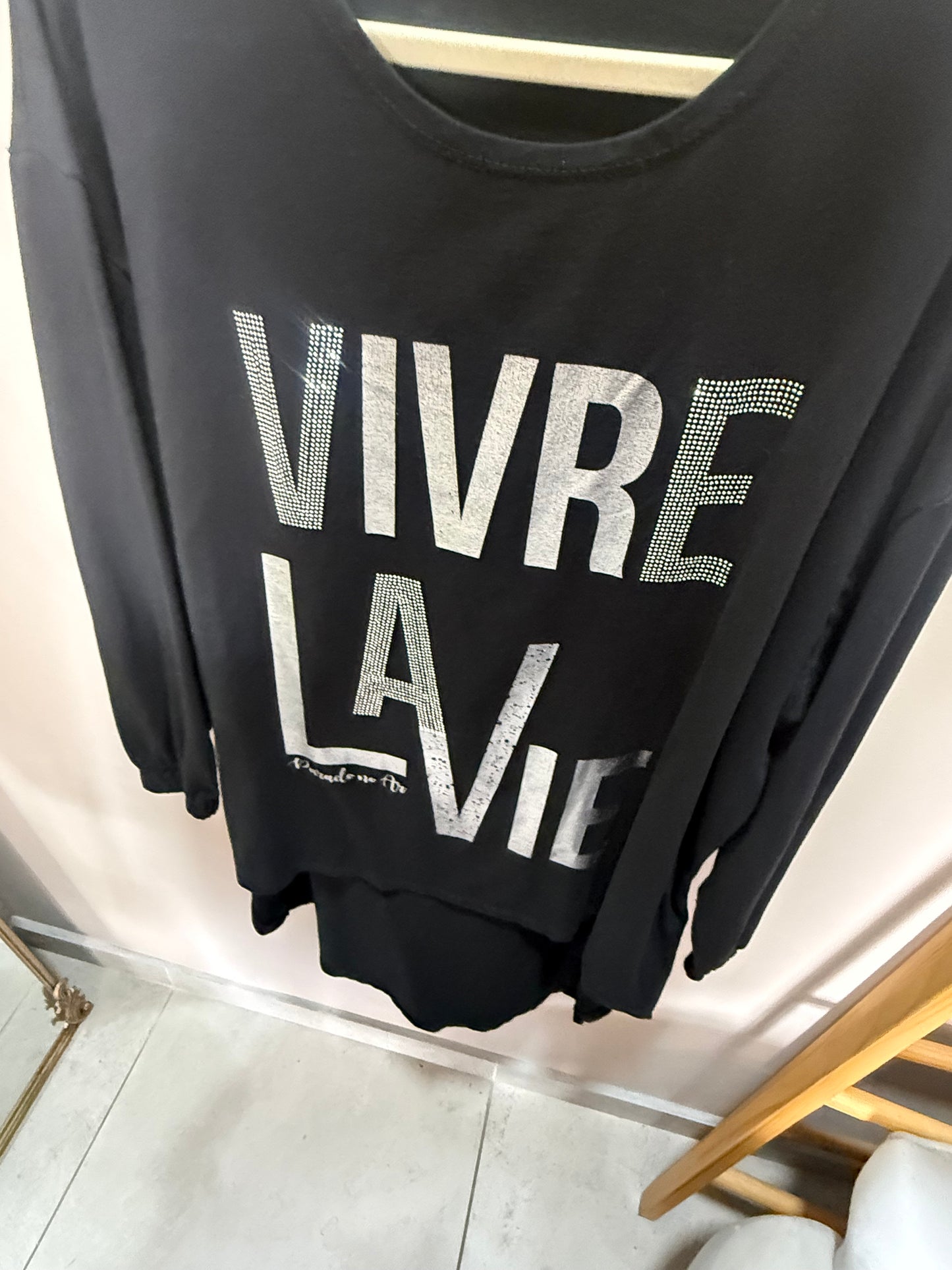 La Vie Blouse Black