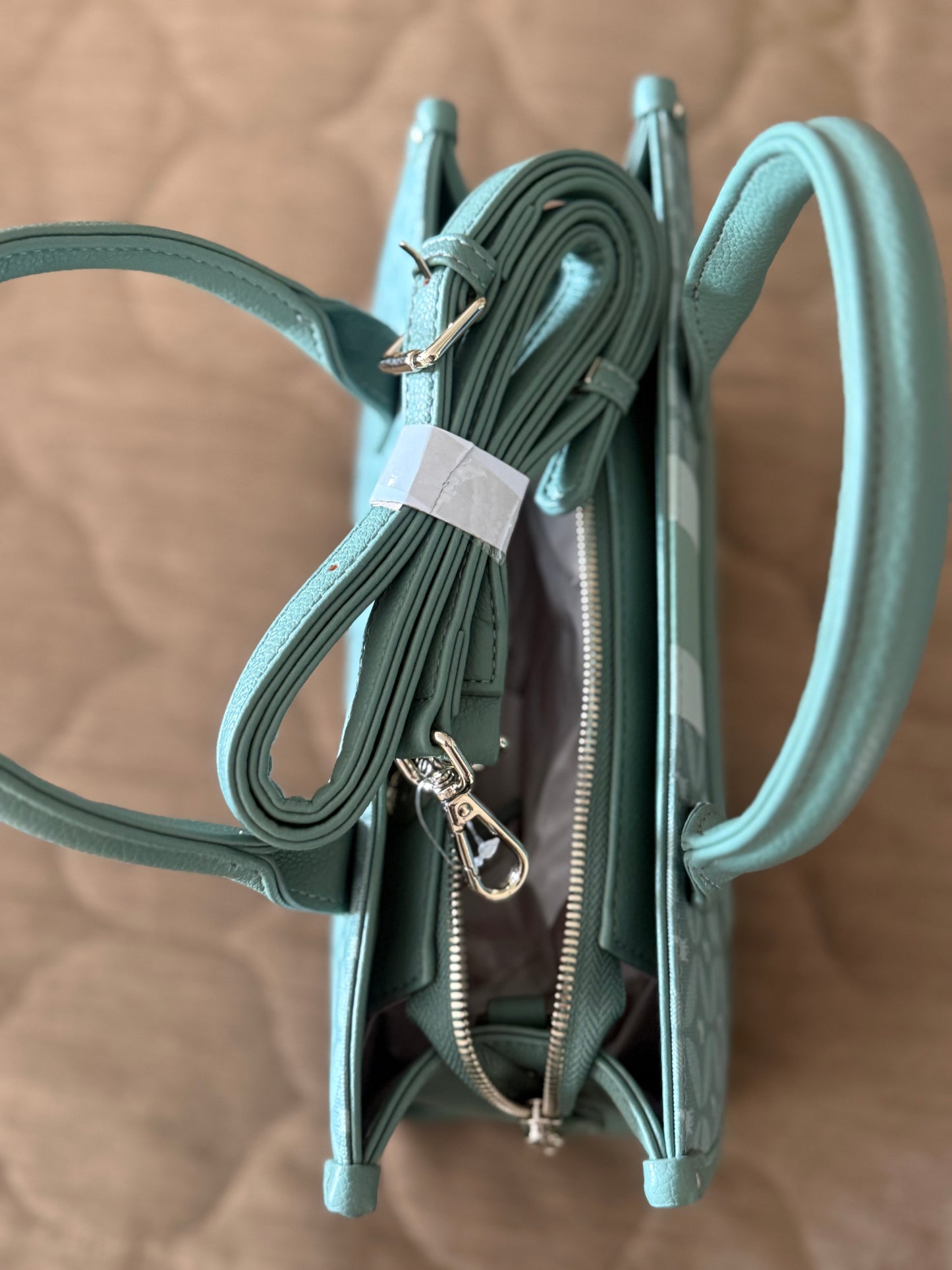8053 Polo Matcha Small Shopper