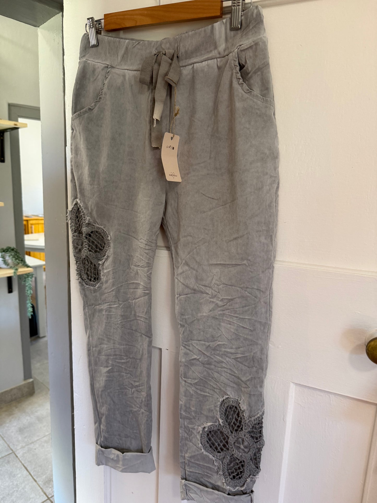 In the detail Grey Pant