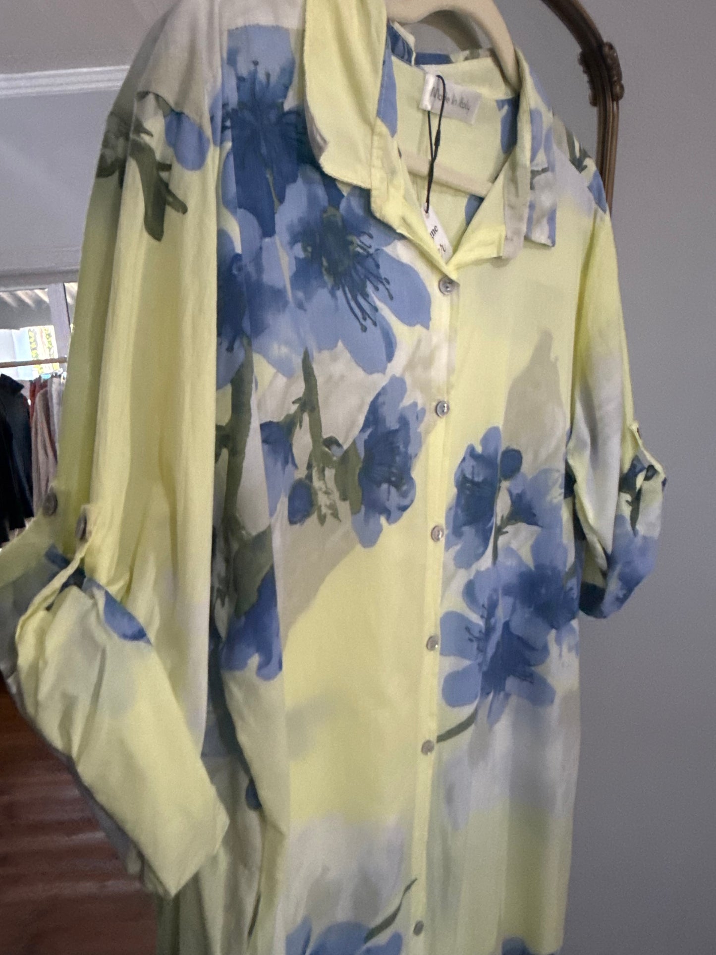 Annette Cotton Yellow Dress