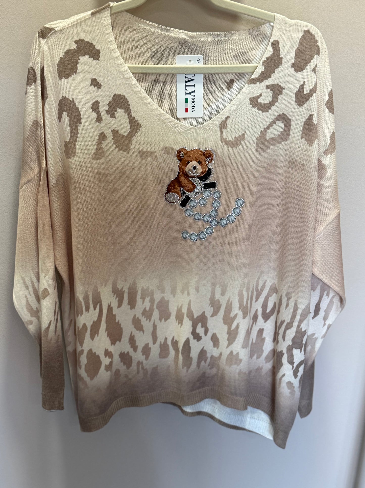 Teddy Leopard Blouse