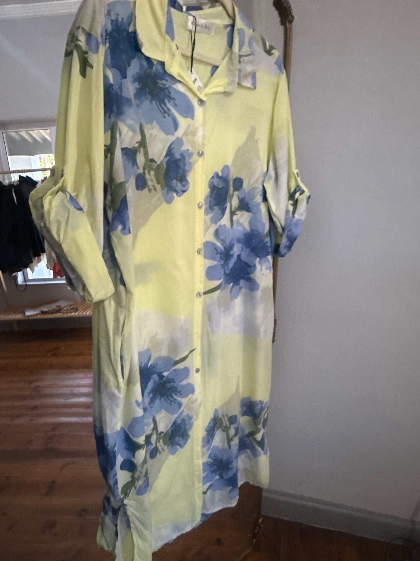 Annette Cotton Yellow Dress