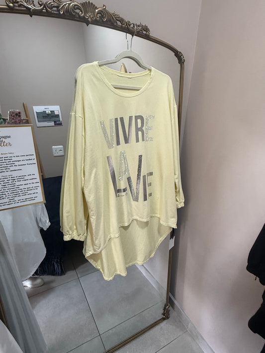 La Vie Blouse Yellow