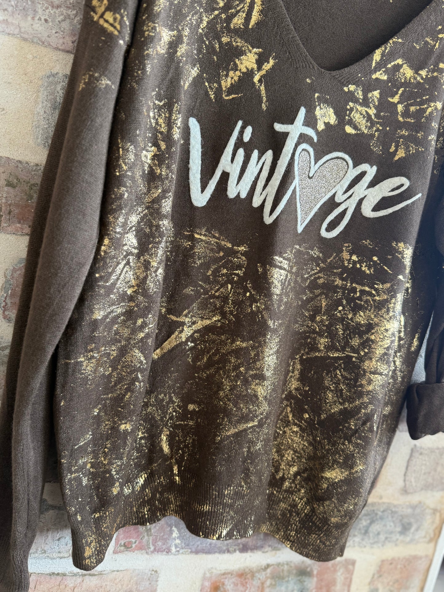 Vintage Knit Brown