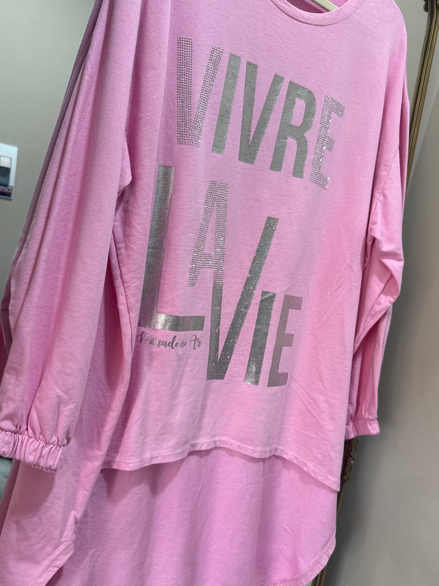 La Vie Blouse Pink