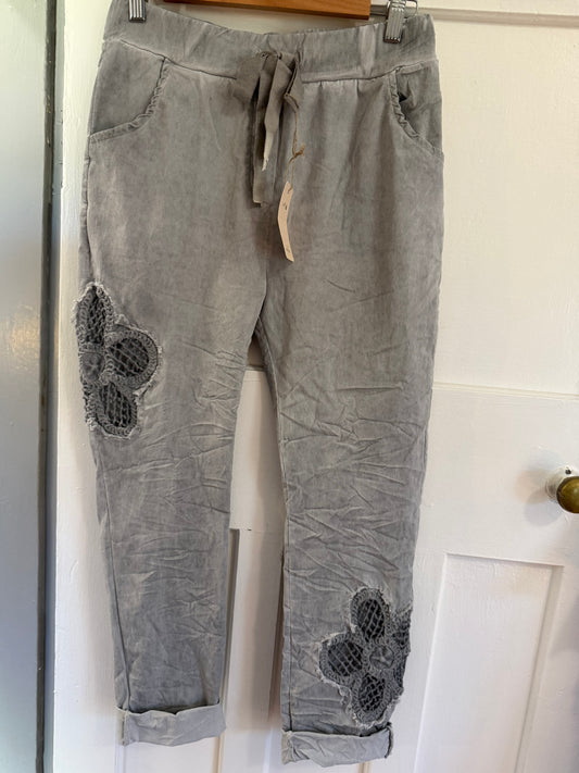 In the detail Grey Pant