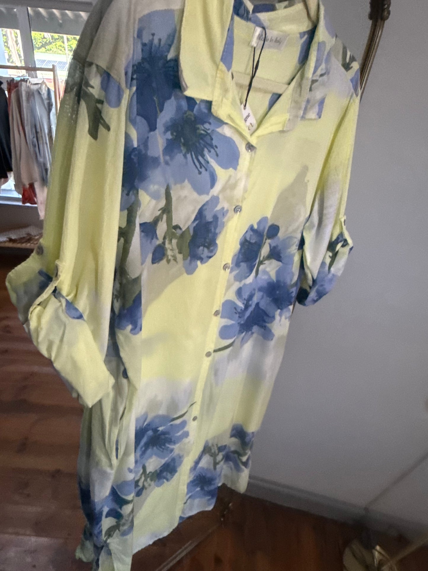 Annette Cotton Yellow Dress