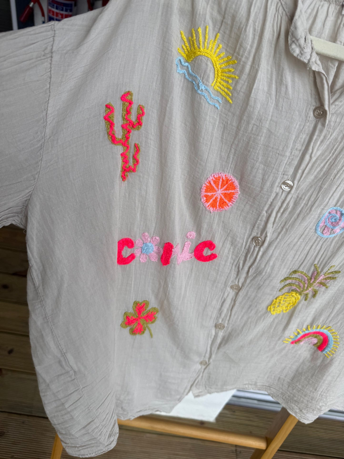Iconic Blouse Taupe