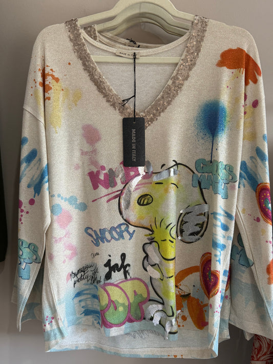 Snoopy Graffiti Love