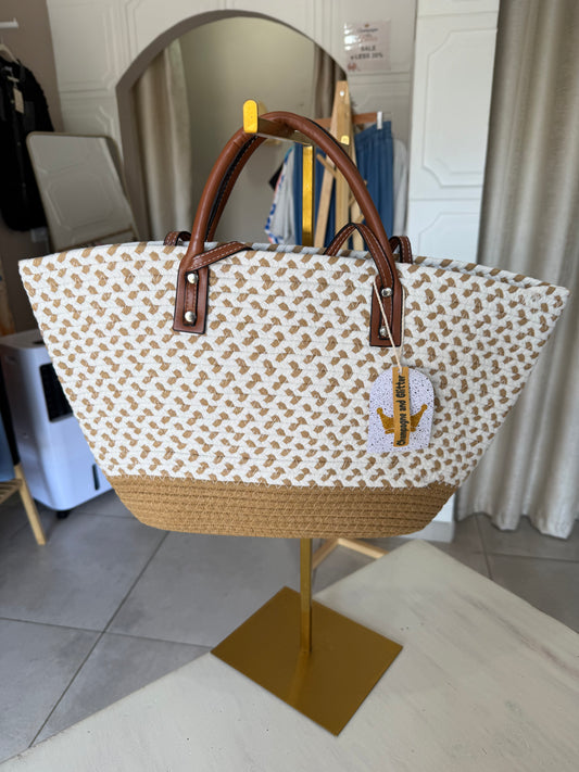 Waffle Nude Bag