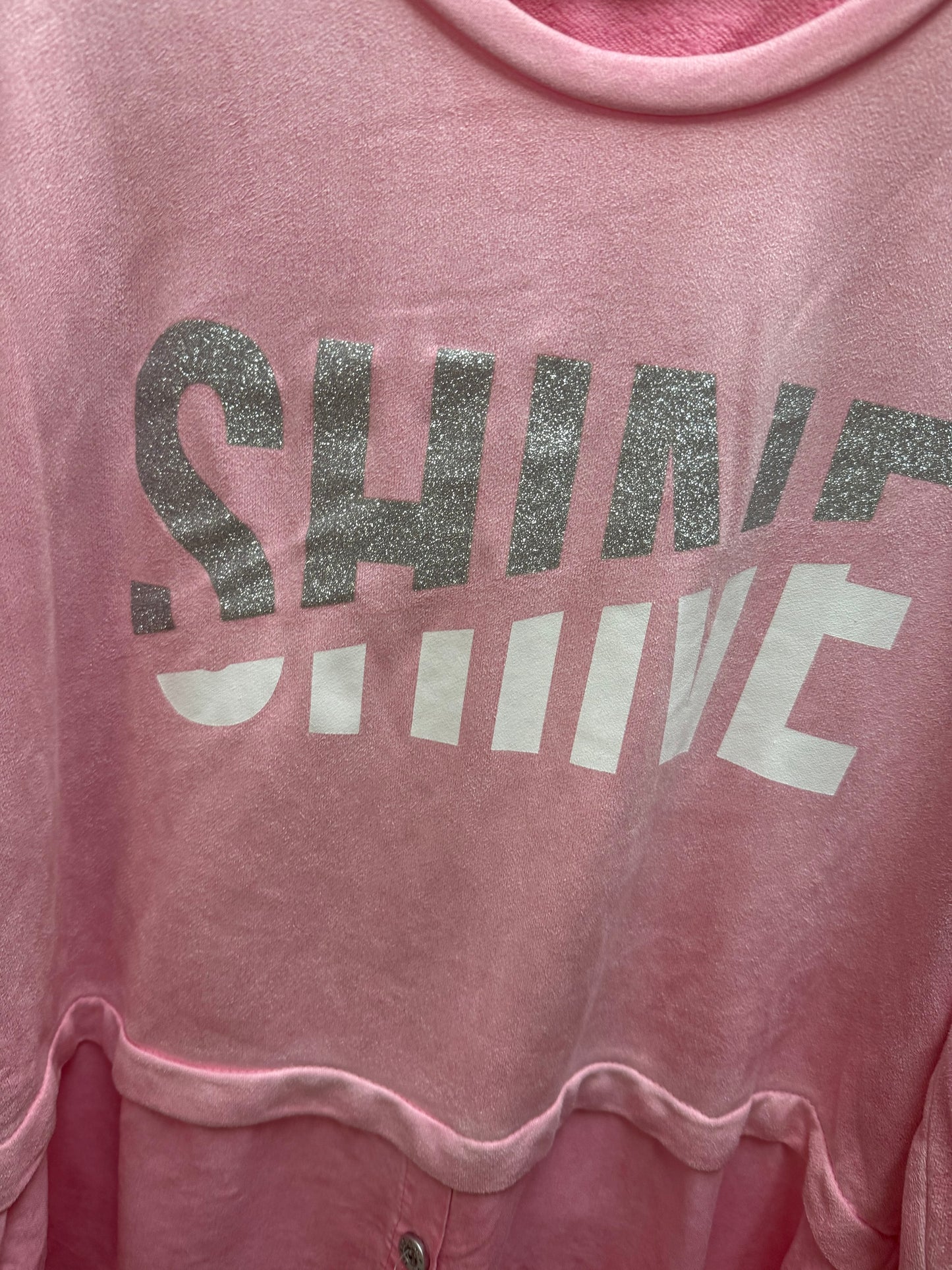Shine blouse Pink