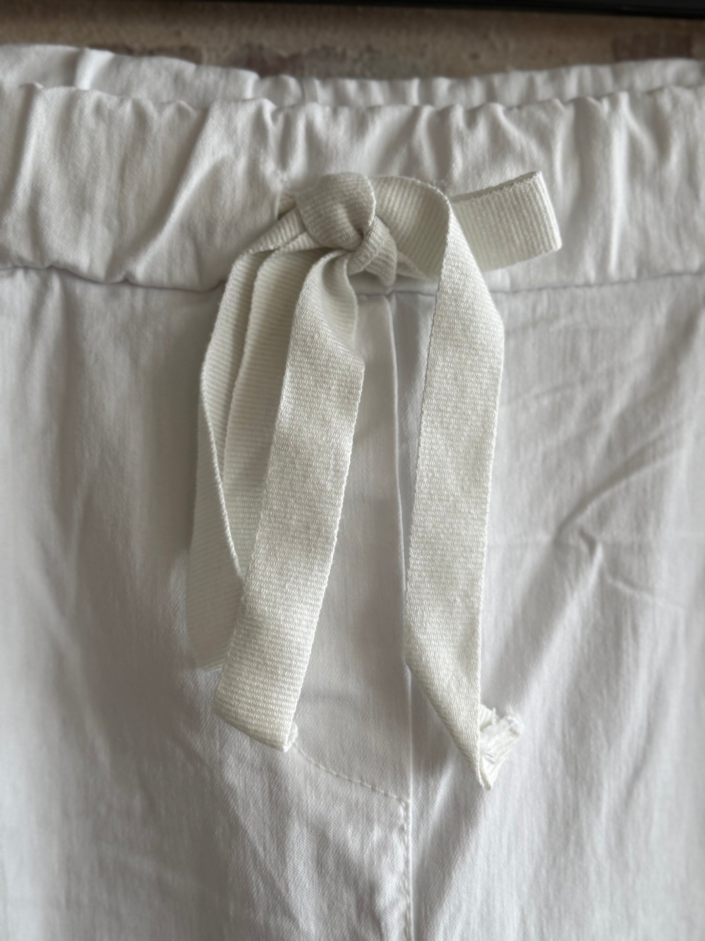 Thinking Pants White