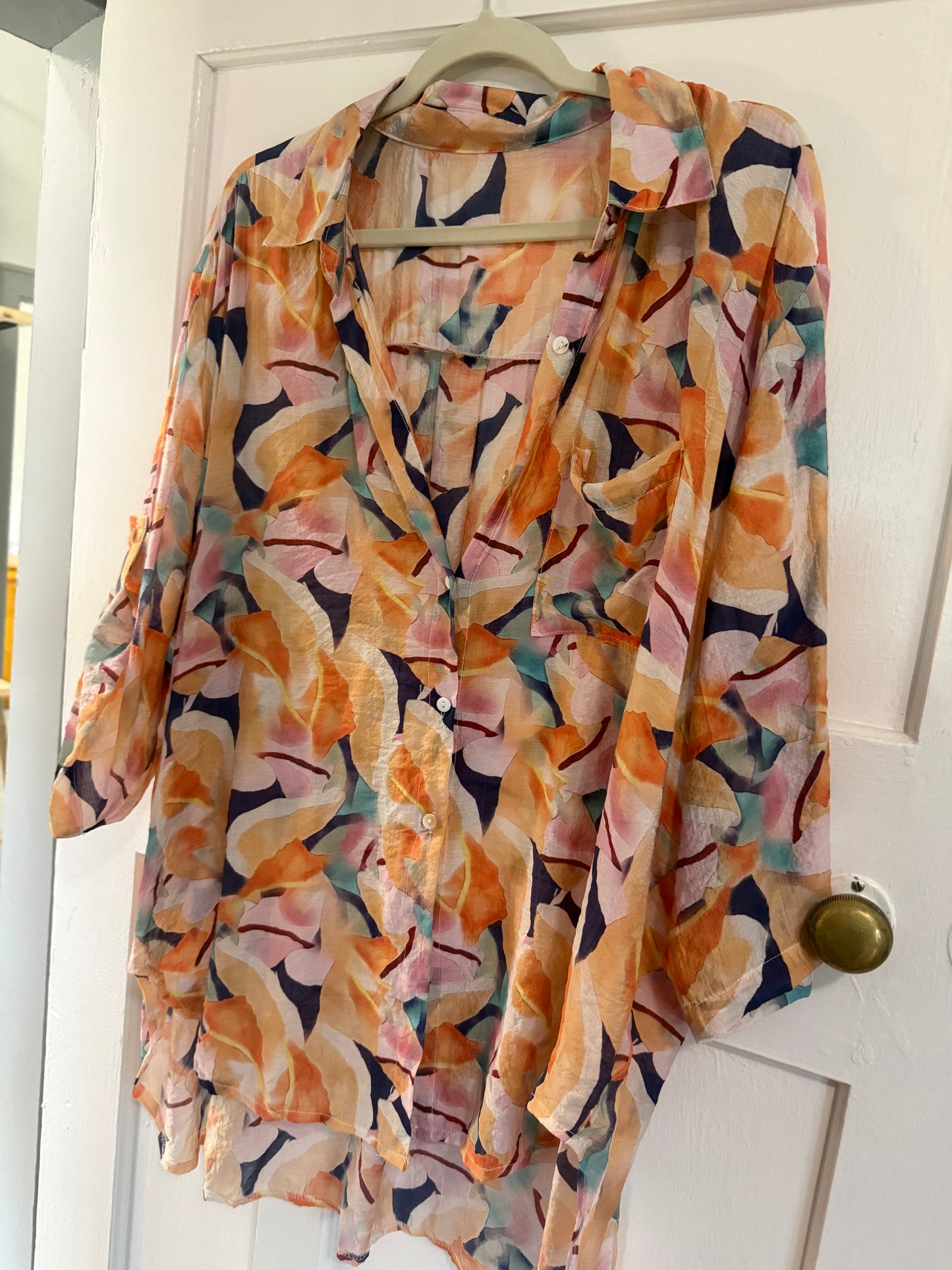 Printed Blouse Pastels
