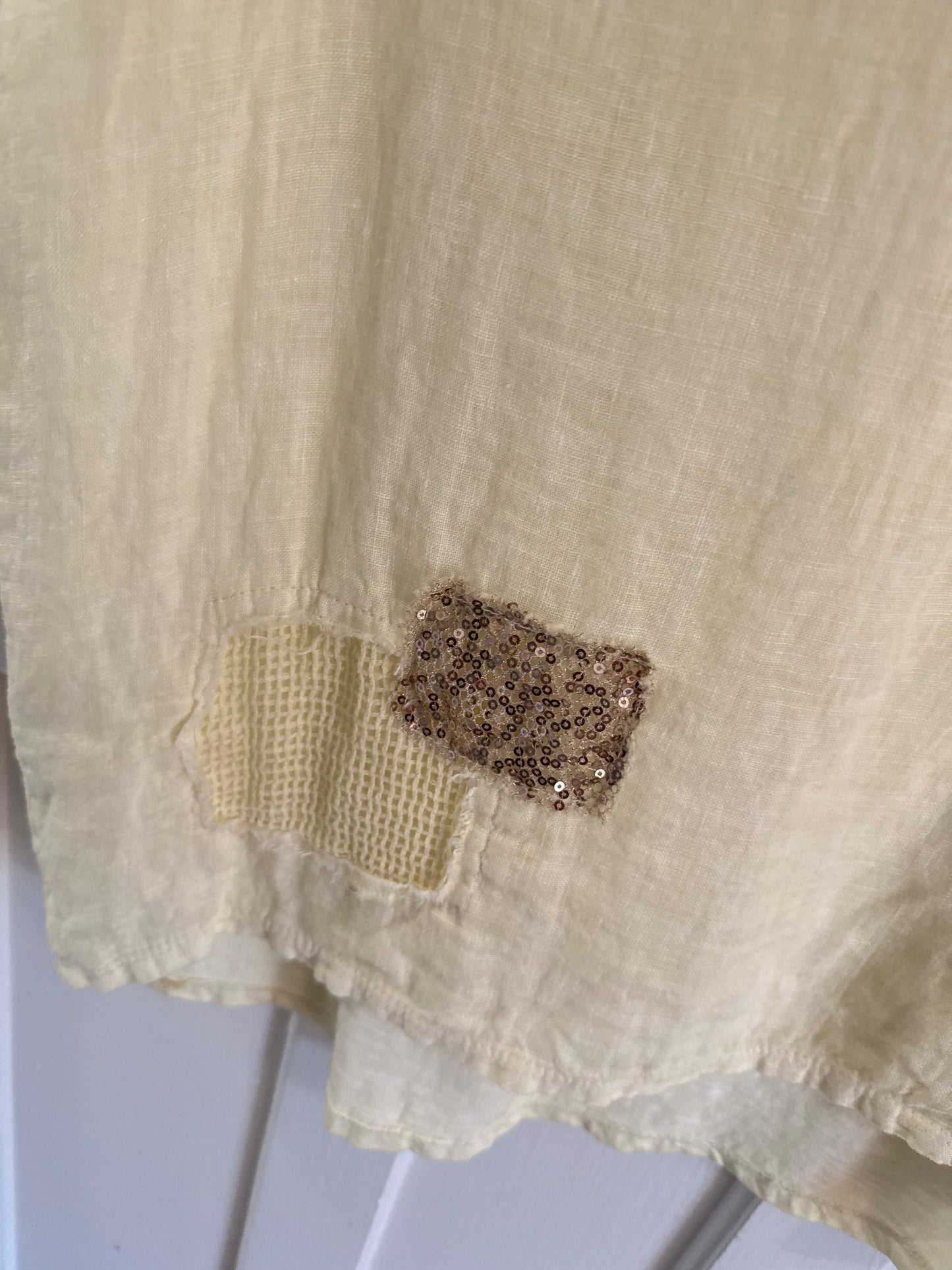 Cotton Bling Tee Yellow