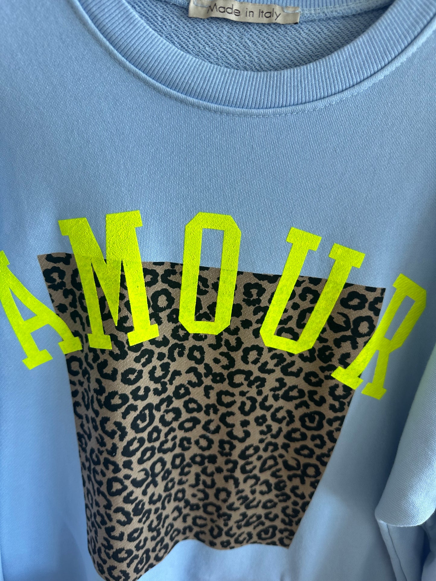 Amour BabyBlue Sweater