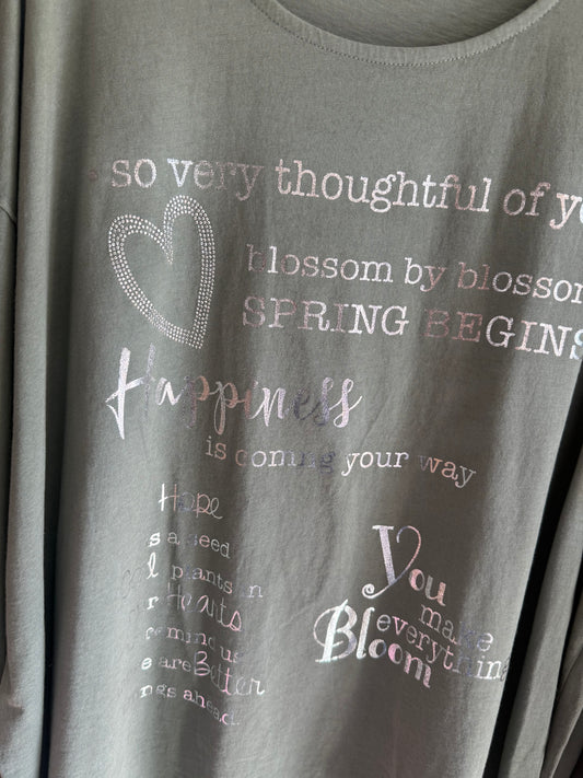 Happiness Blouse Khaki