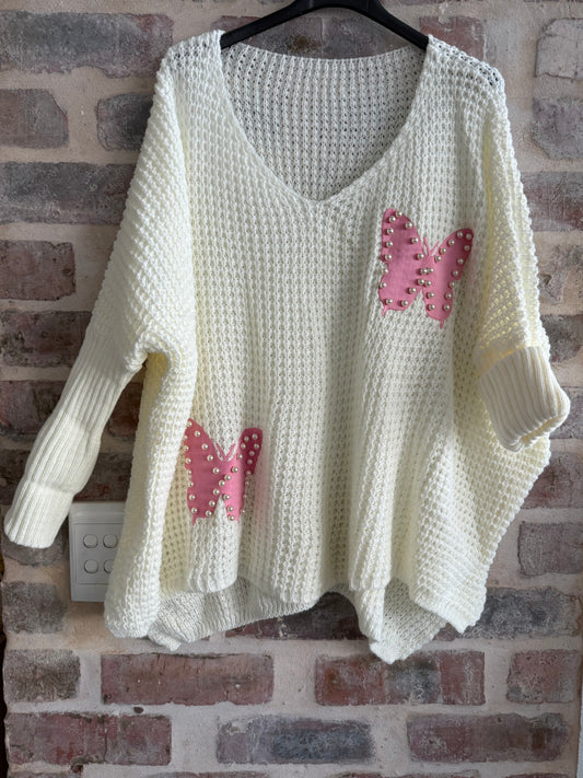 Pearl Butterfly Pink
