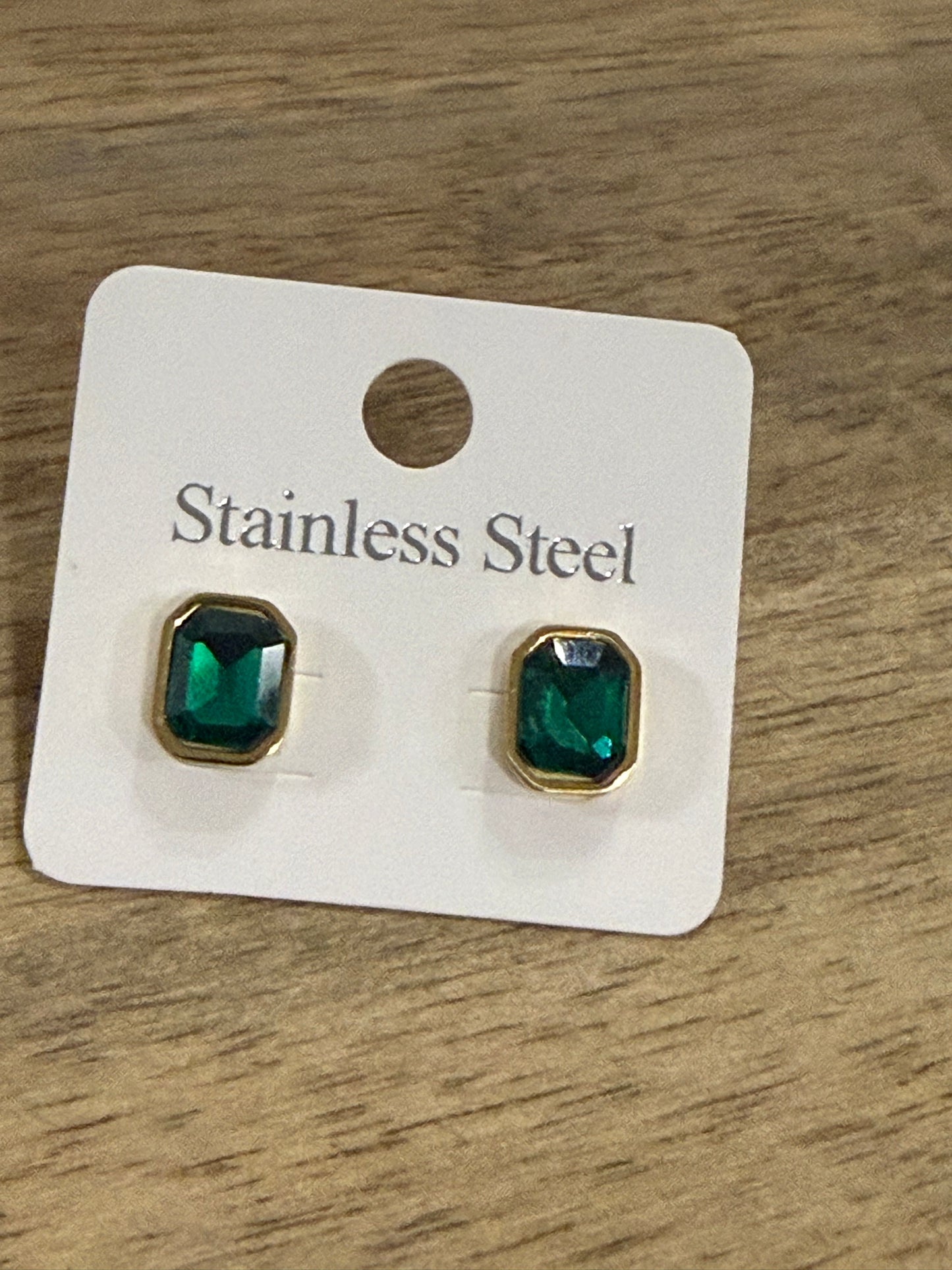 Petite Green Stud