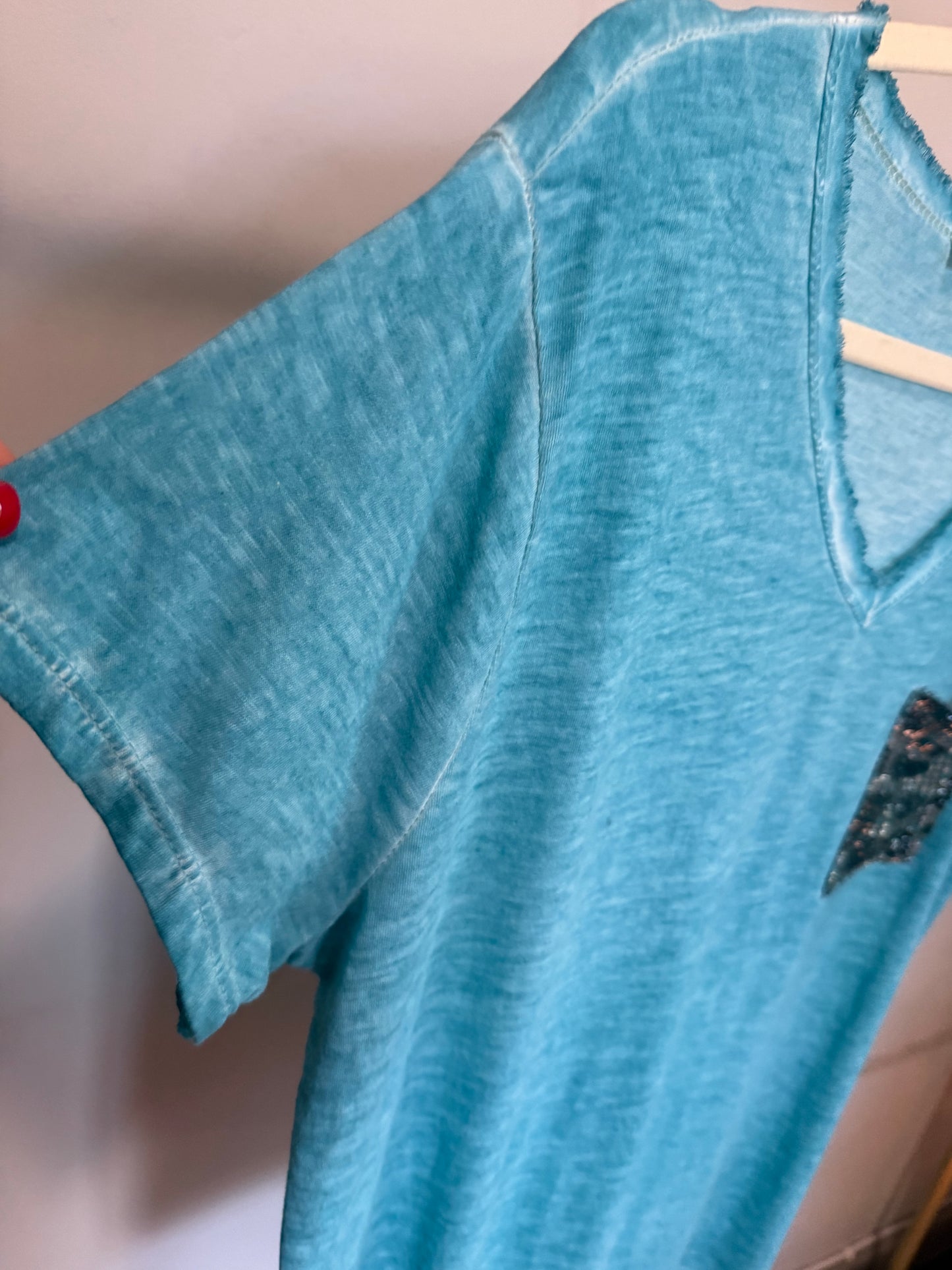 In The Detail Blouse Turquoise