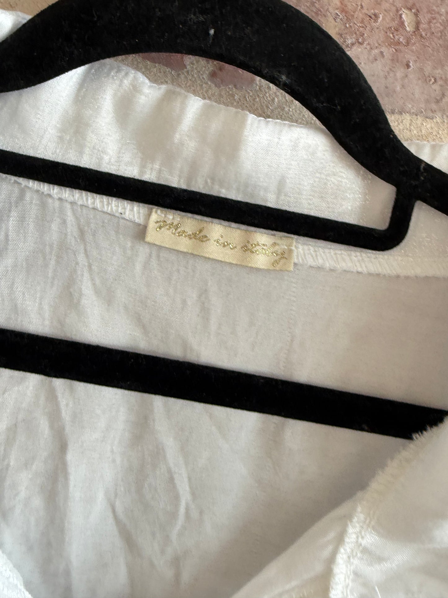 Heart Blouse White