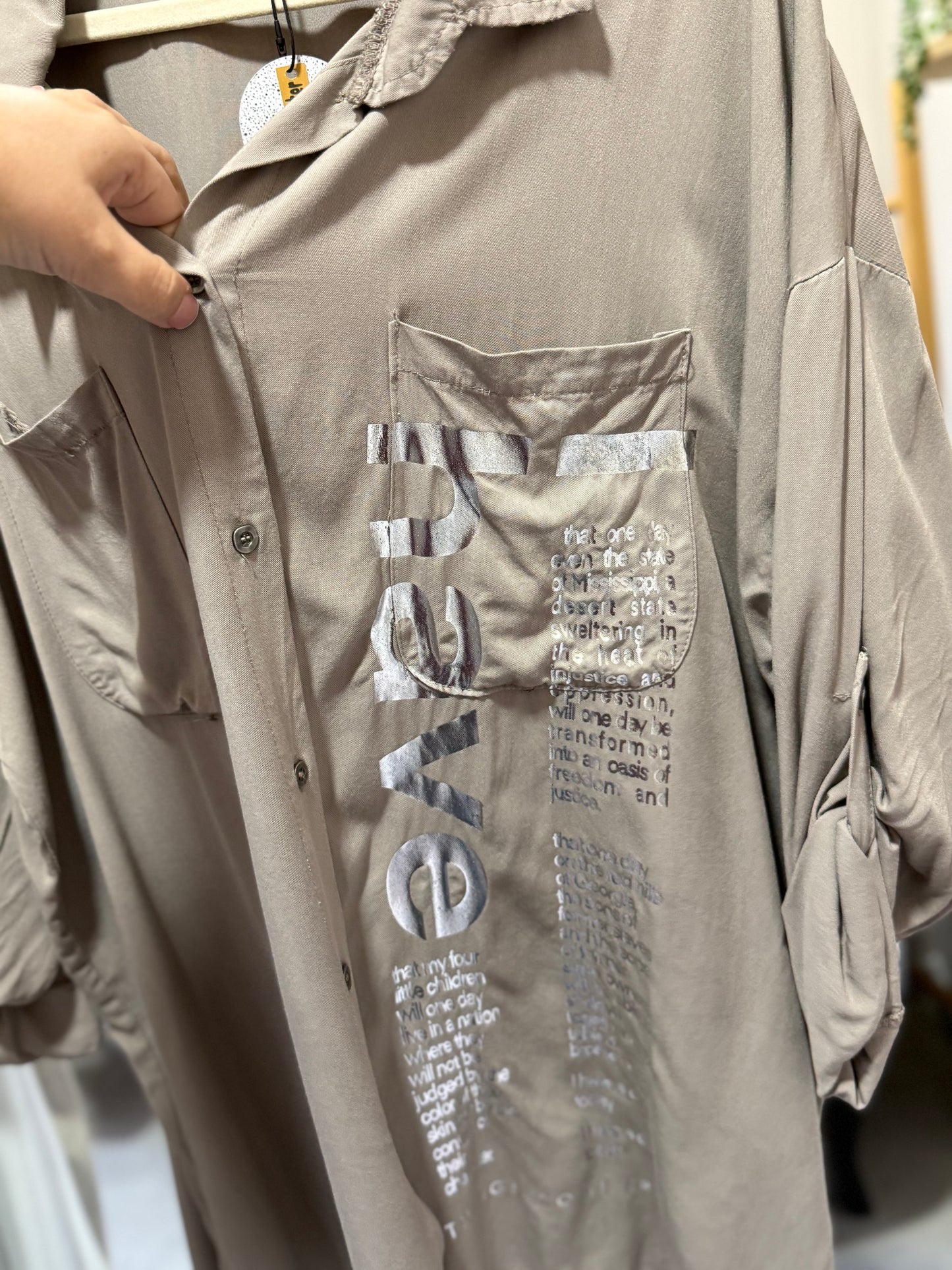 To Have Blouse Taupe