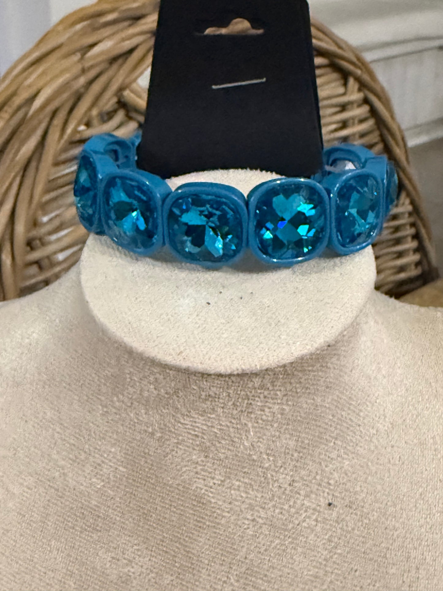 Turq Square Bracelet