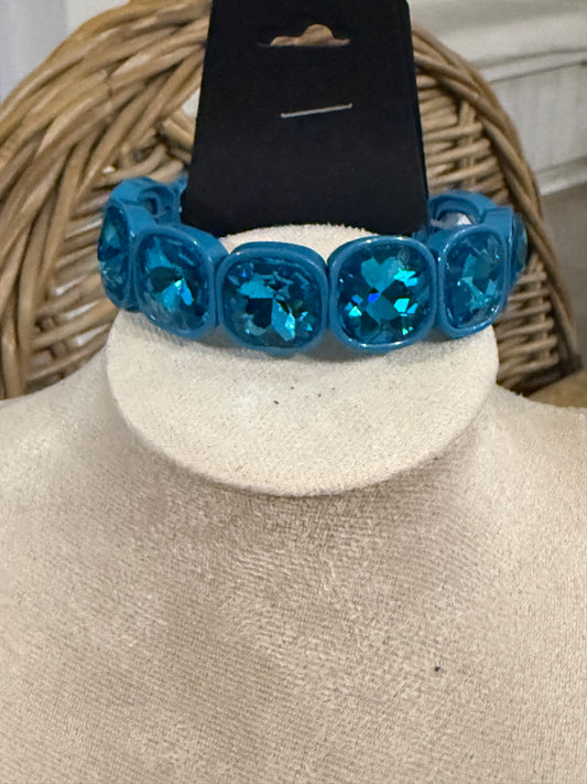Turq Square Bracelet