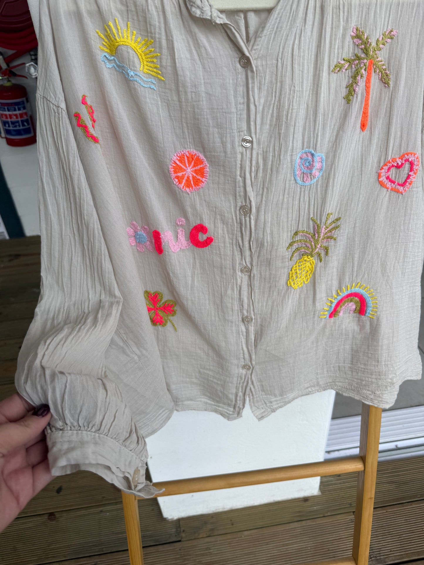 Iconic Blouse Taupe