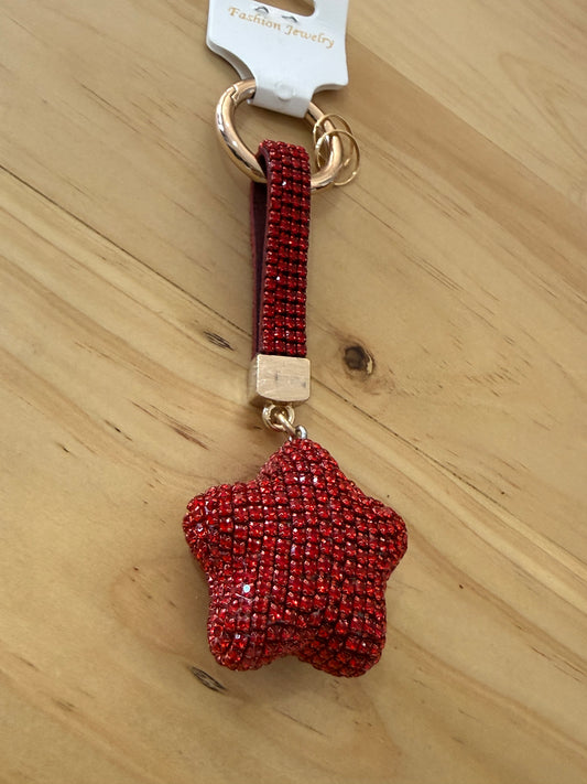 Red Star Keychain
