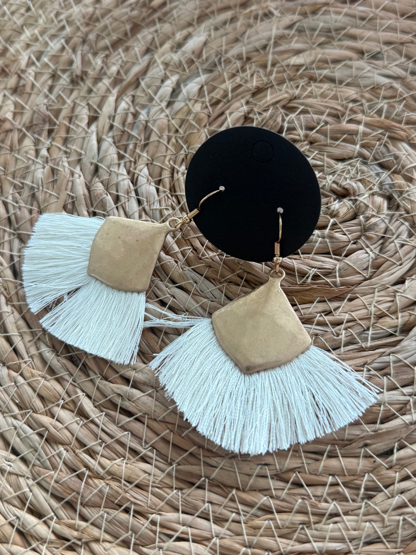 Tassle Gold Earrings