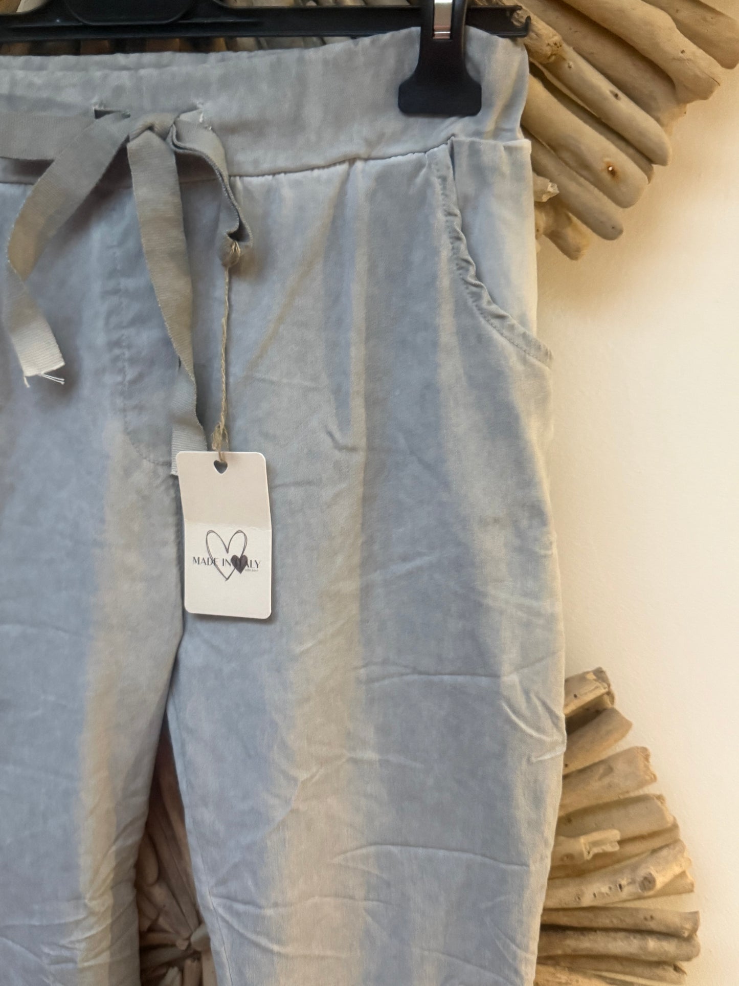 Daisy Flower Pant Grey