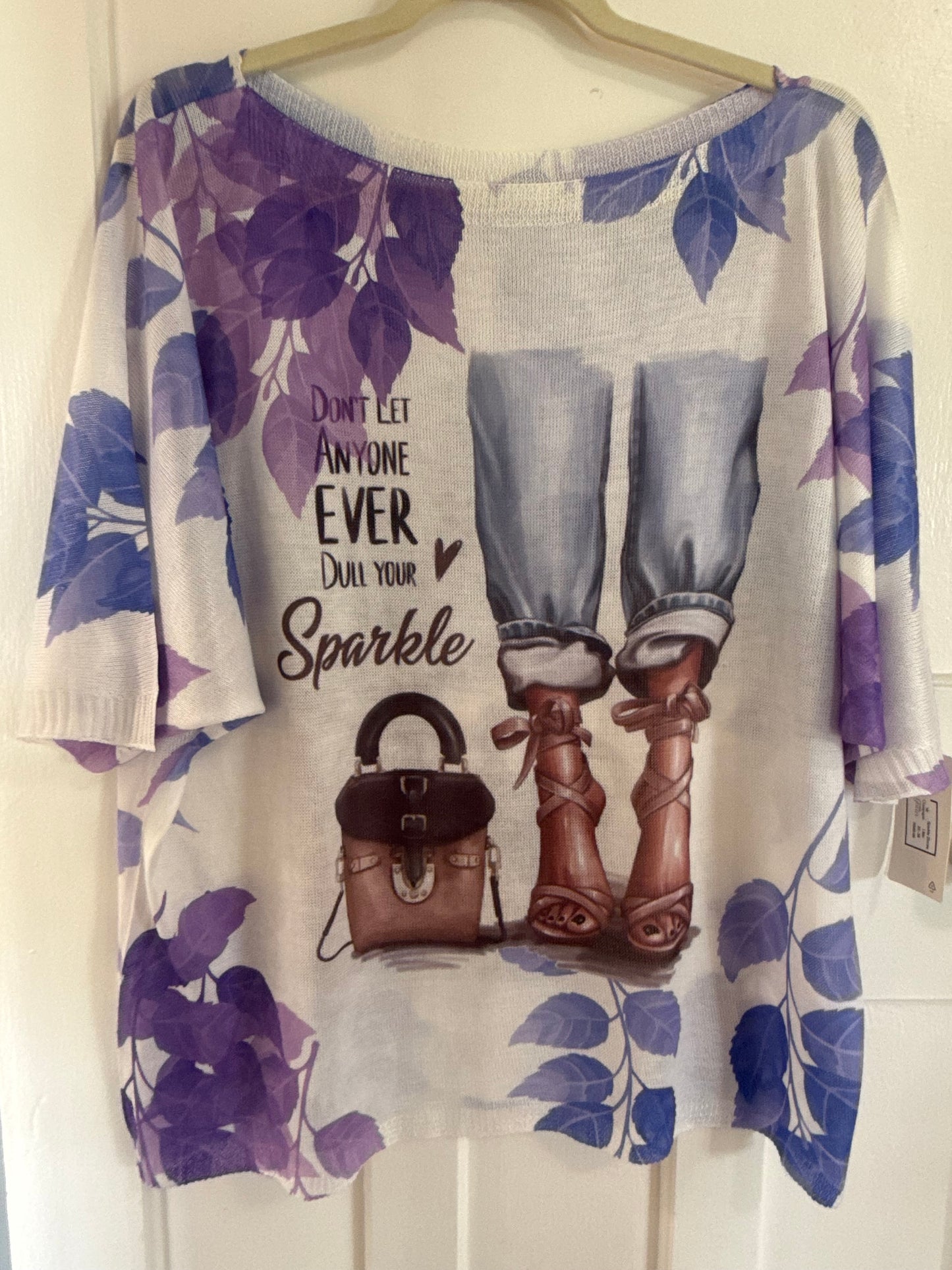 Sparkle Blouse Lilac