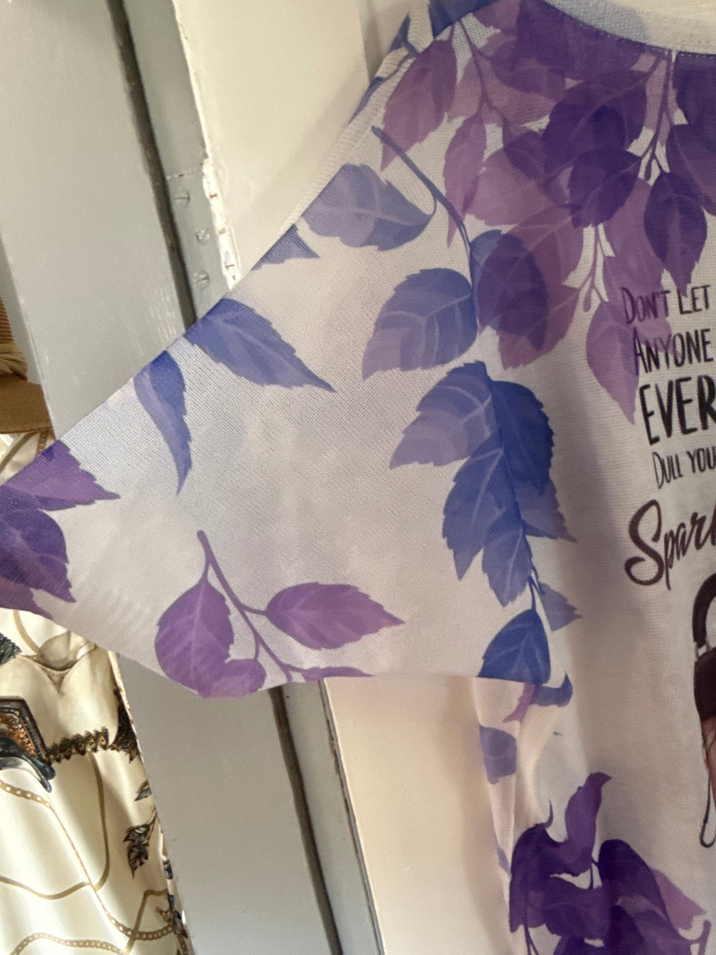 Sparkle Blouse Lilac