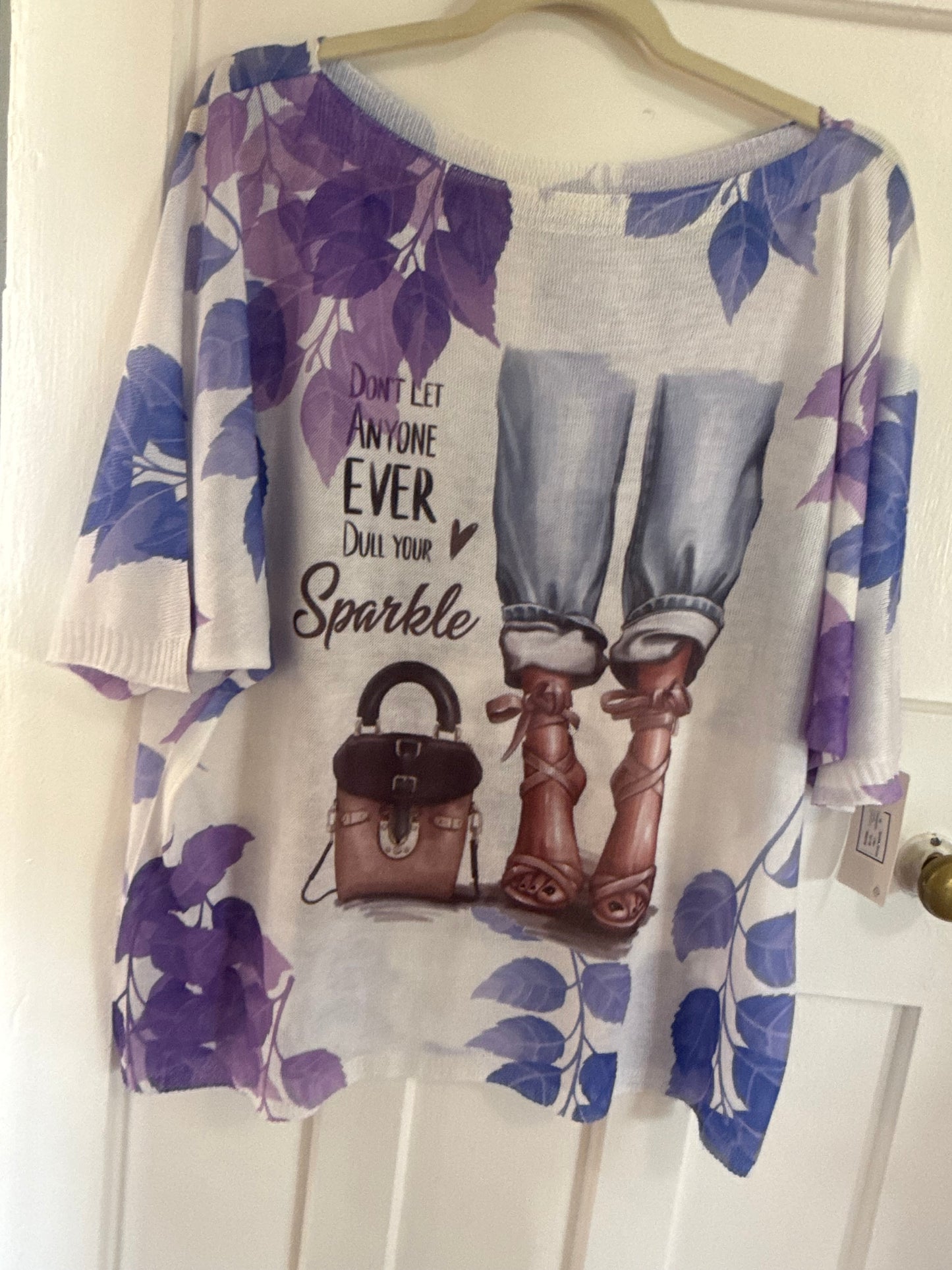Sparkle Blouse Lilac