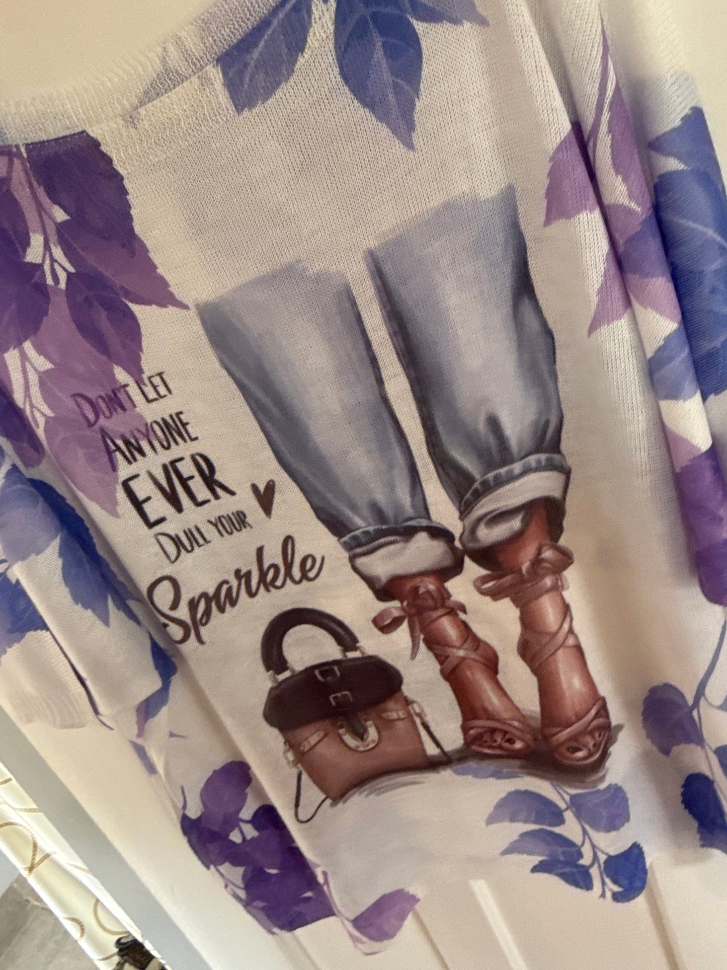 Sparkle Blouse Lilac