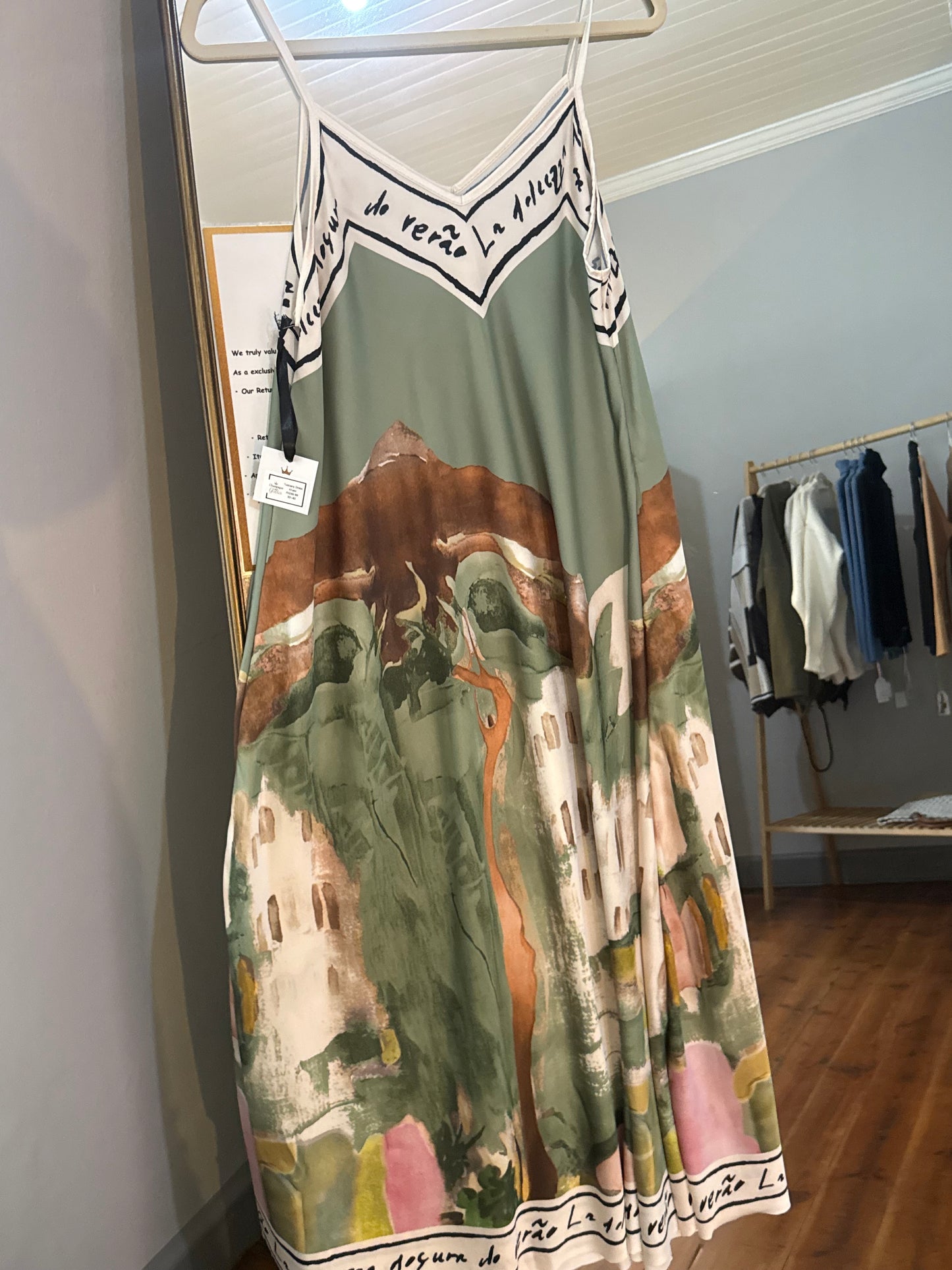 Tuscany Dress _ Khaki